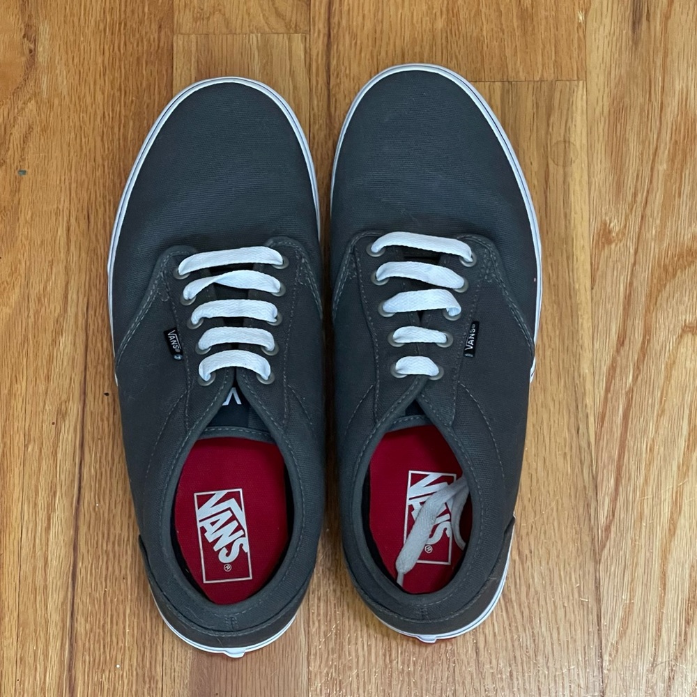 Vans Men’s Atwood Gray Tennis Shoes Sz 12 NEW